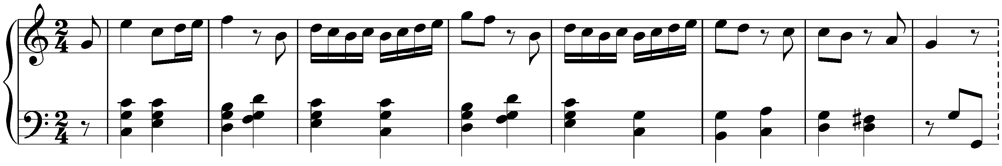 Allegretto in C minor, WoO 214