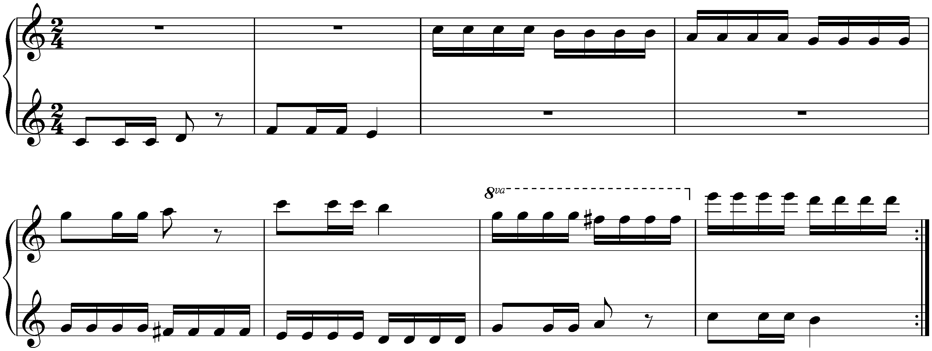 Bagatelle in C major, Hess 57