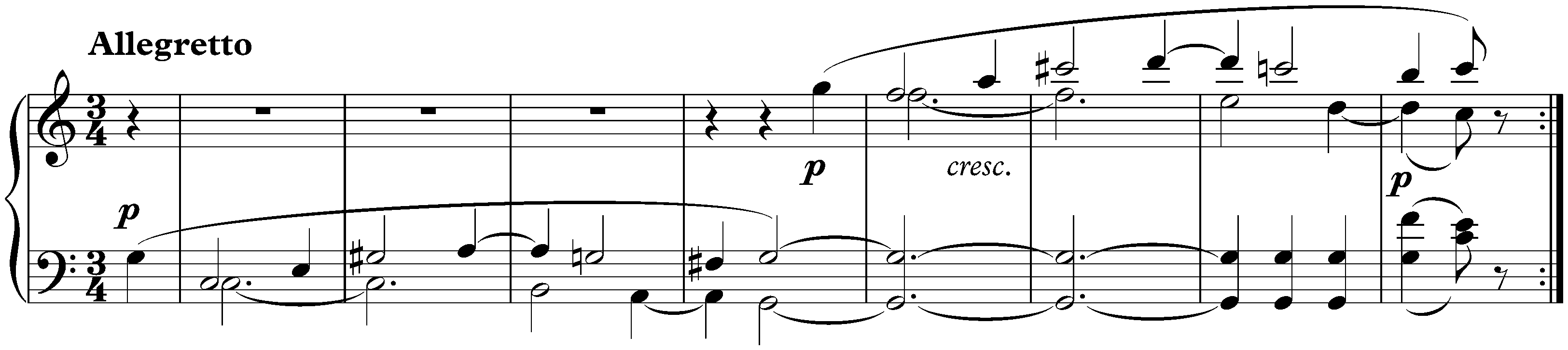 Bagatelle in C major, WoO 56