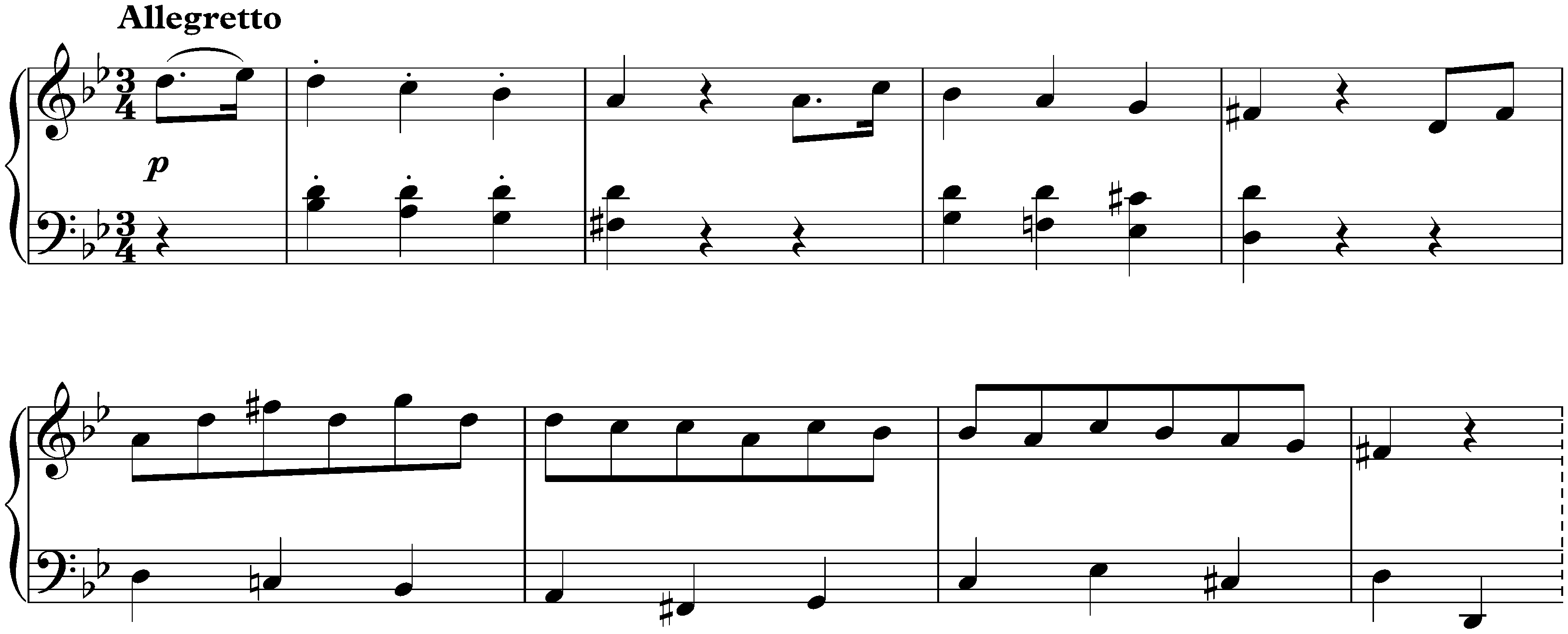 Eleven Bagatelles, op. 119; 1. G minor