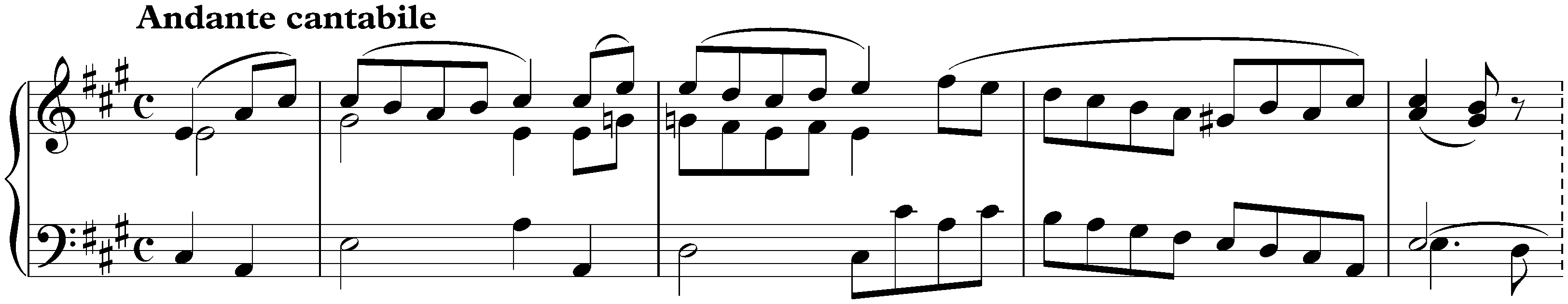Eleven Bagatelles, op. 119; 4. A major