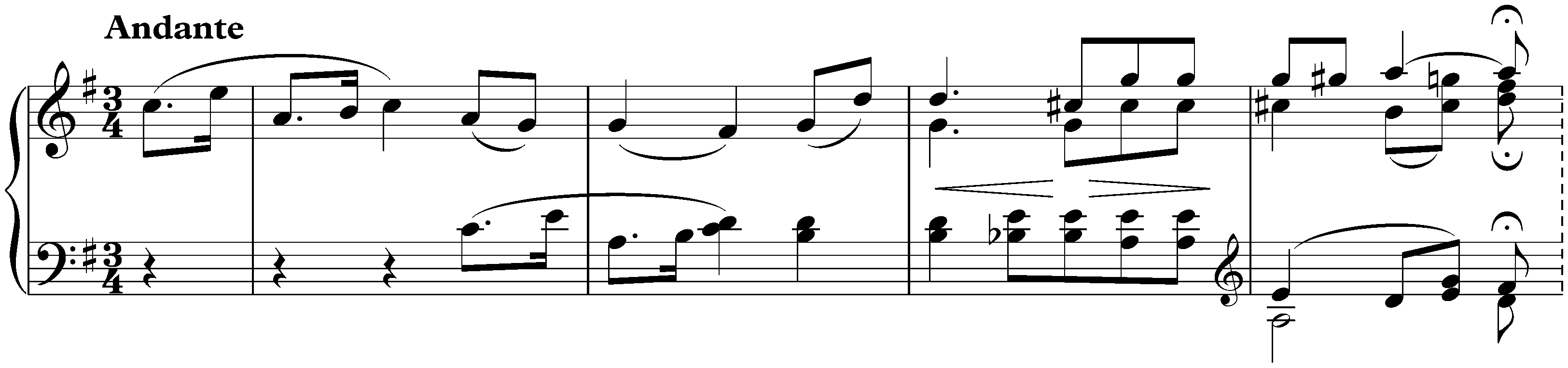 Eleven Bagatelles, op. 119; 6. G major