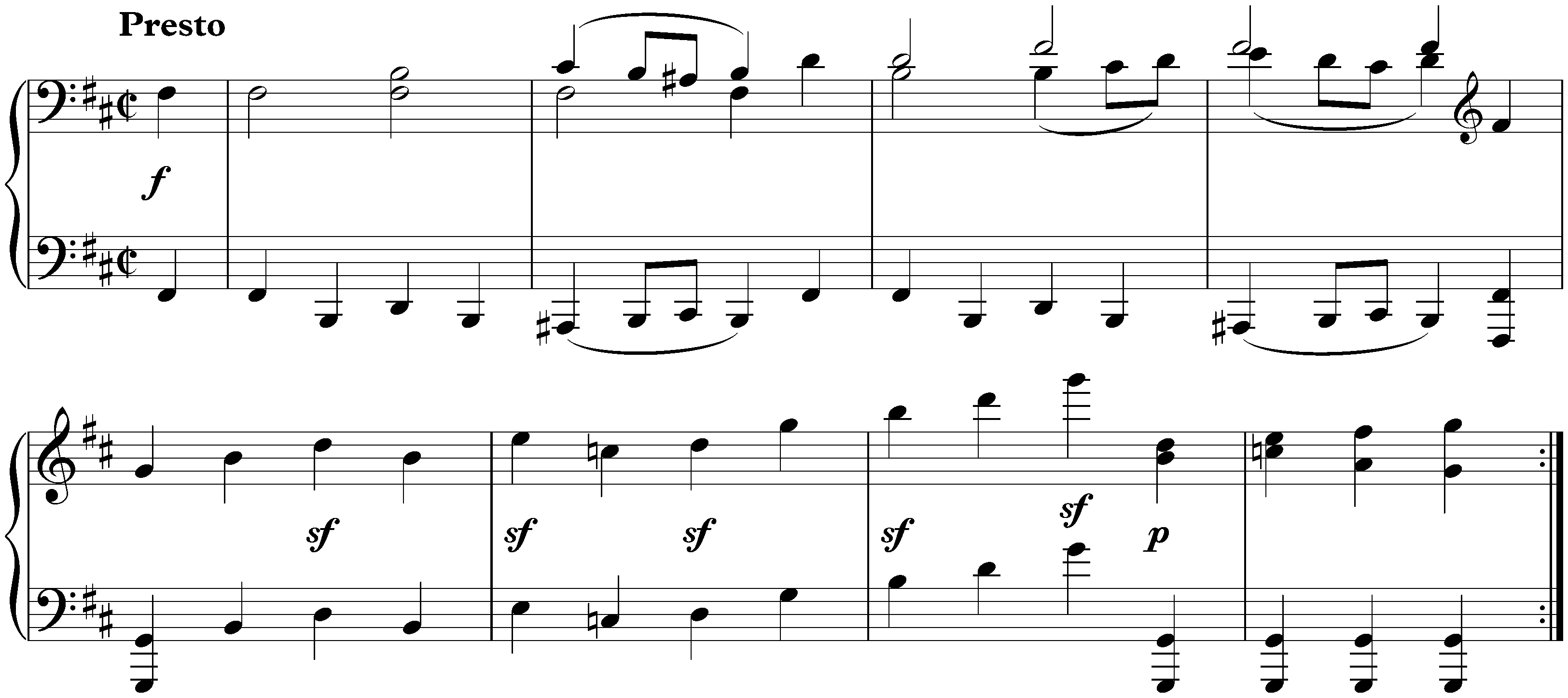 Six Bagatelles, op. 126; 4. B minor