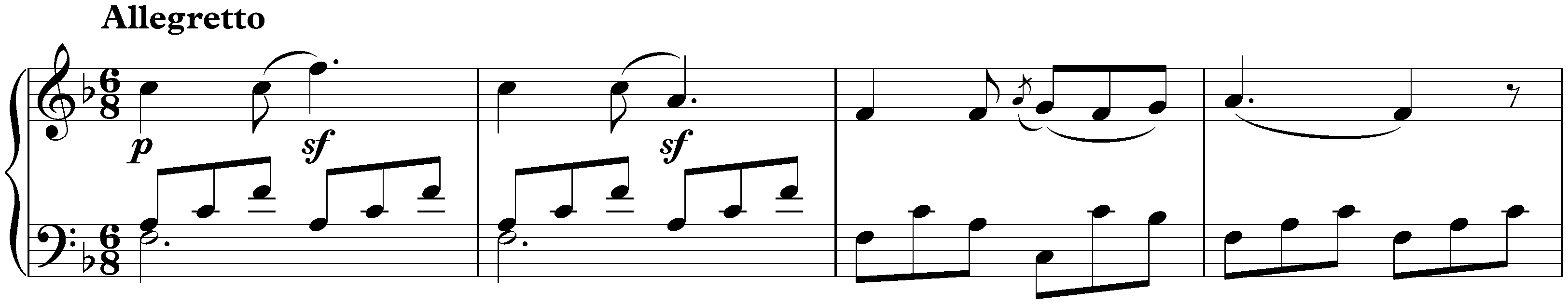 Seven Bagatelles, op. 33; 3. F major