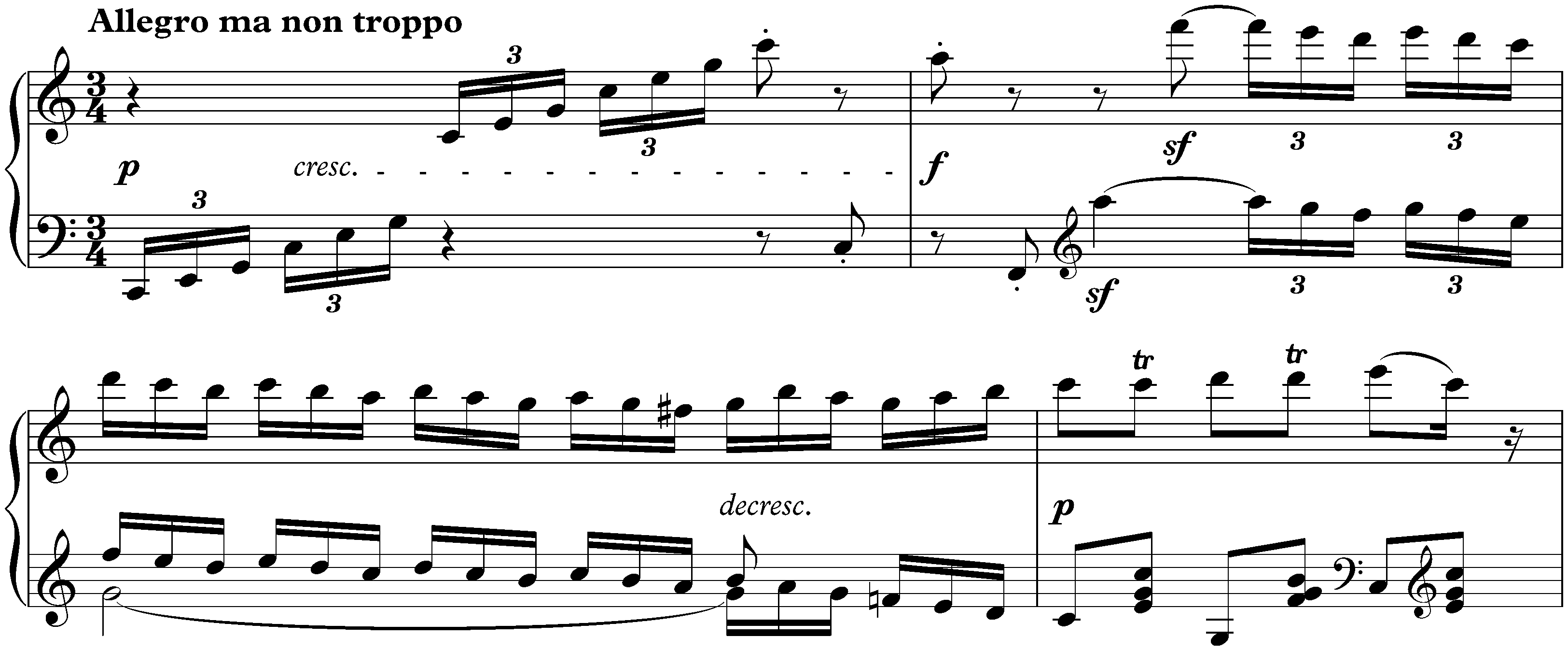 Seven Bagatelles, op. 33; 5. C major
