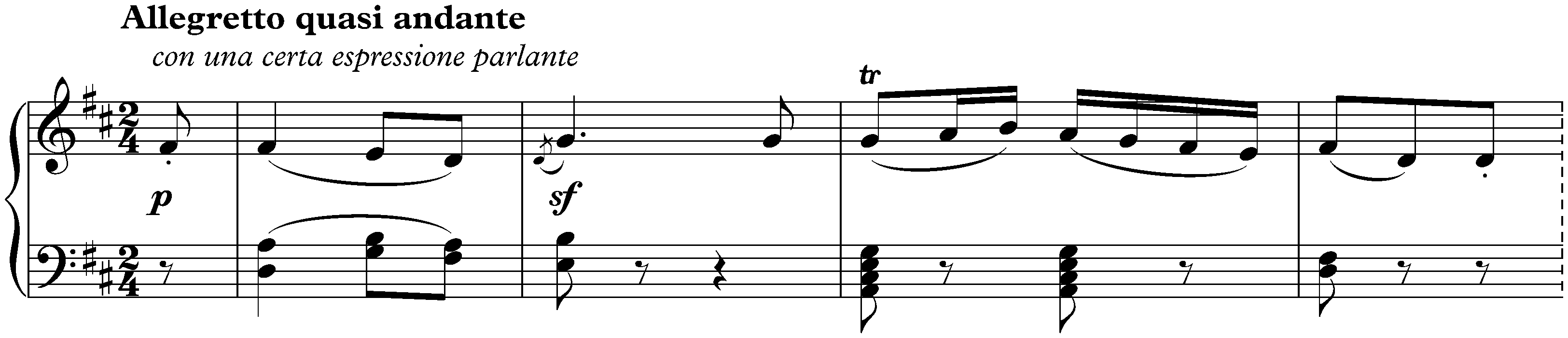 Seven Bagatelles, op. 33; 6. D major