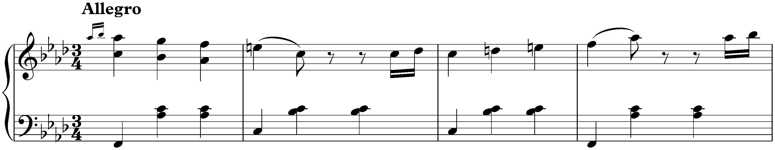Two deutsche Tänze, Hess 67; 2. F minor