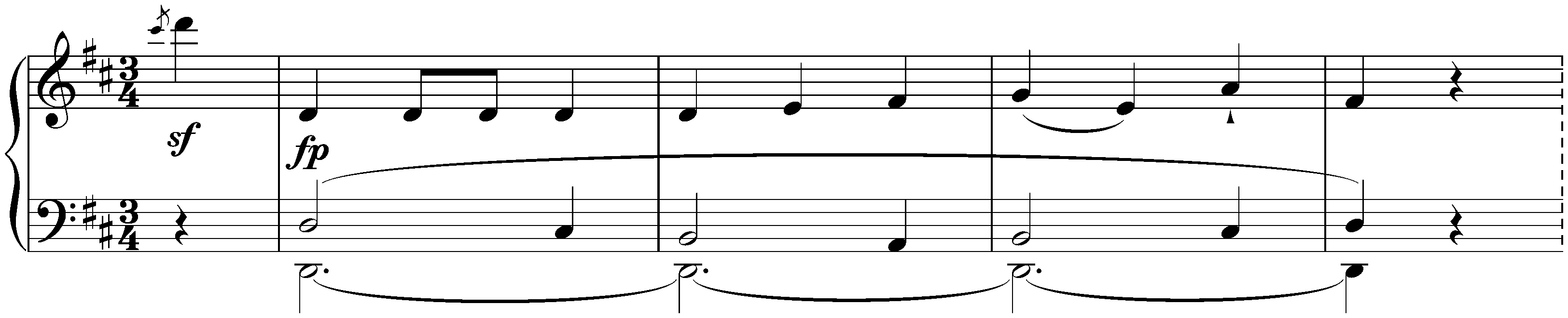 Twelve deutsche Tänze, WoO 13; 4. D major