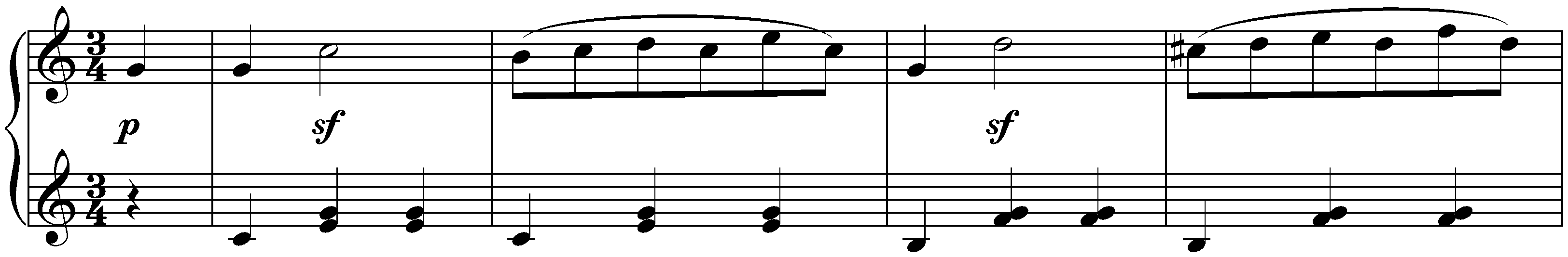 Twelve deutsche Tänze, WoO 8; 1. C major
