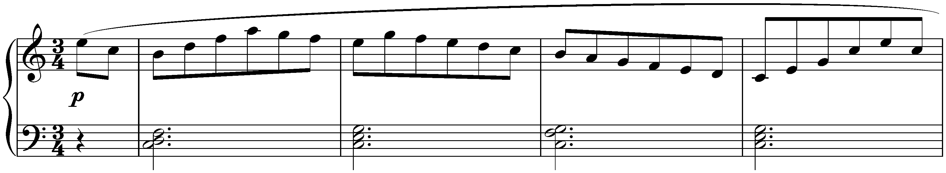 Twelve deutsche Tänze, WoO 8; 7. C major
