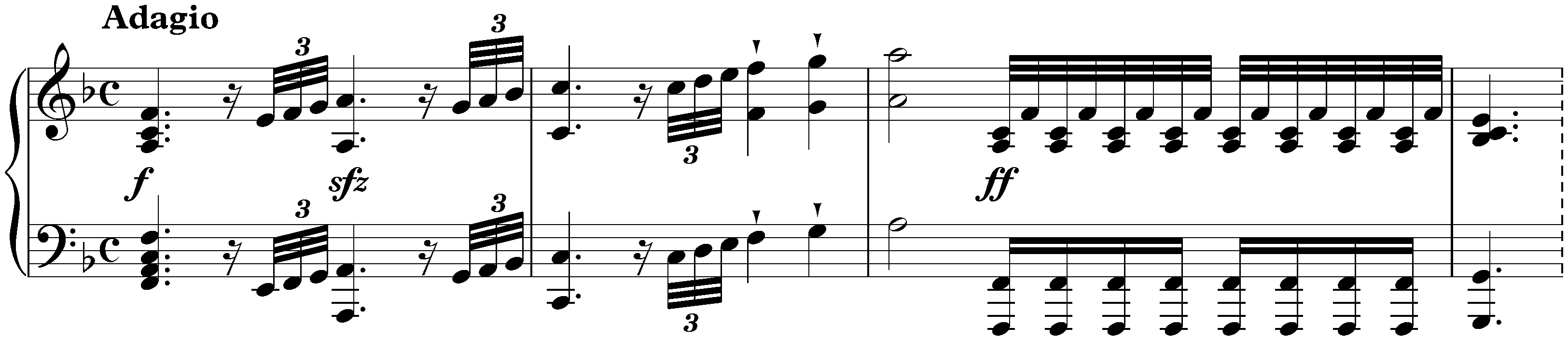 Die Geschöpfe des Prometheus, op. 43; 4. (2.) Adagio – Allegro con brio