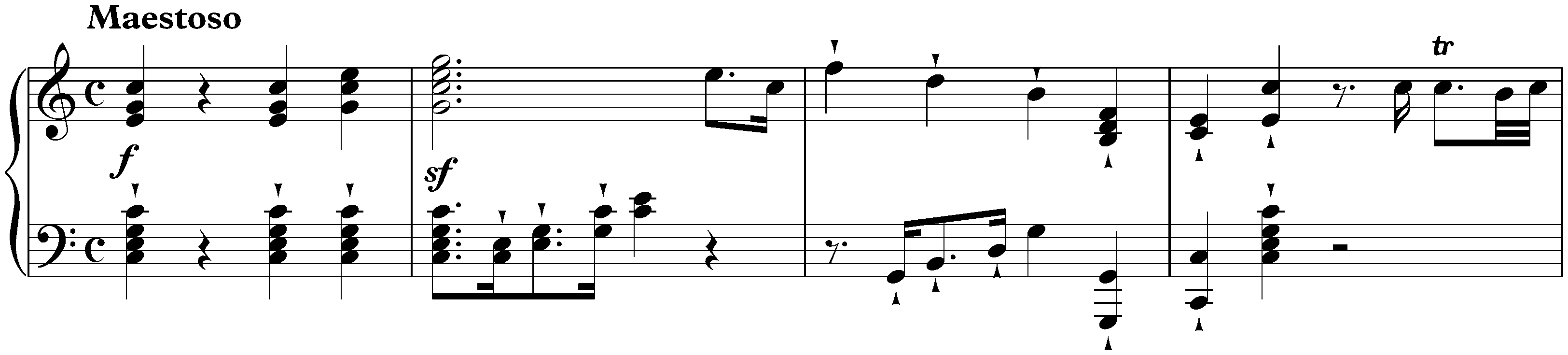 Die Geschöpfe des Prometheus, op. 43; 14. (12.) Solo di Gioja: Maestoso – Adagio – Allegro