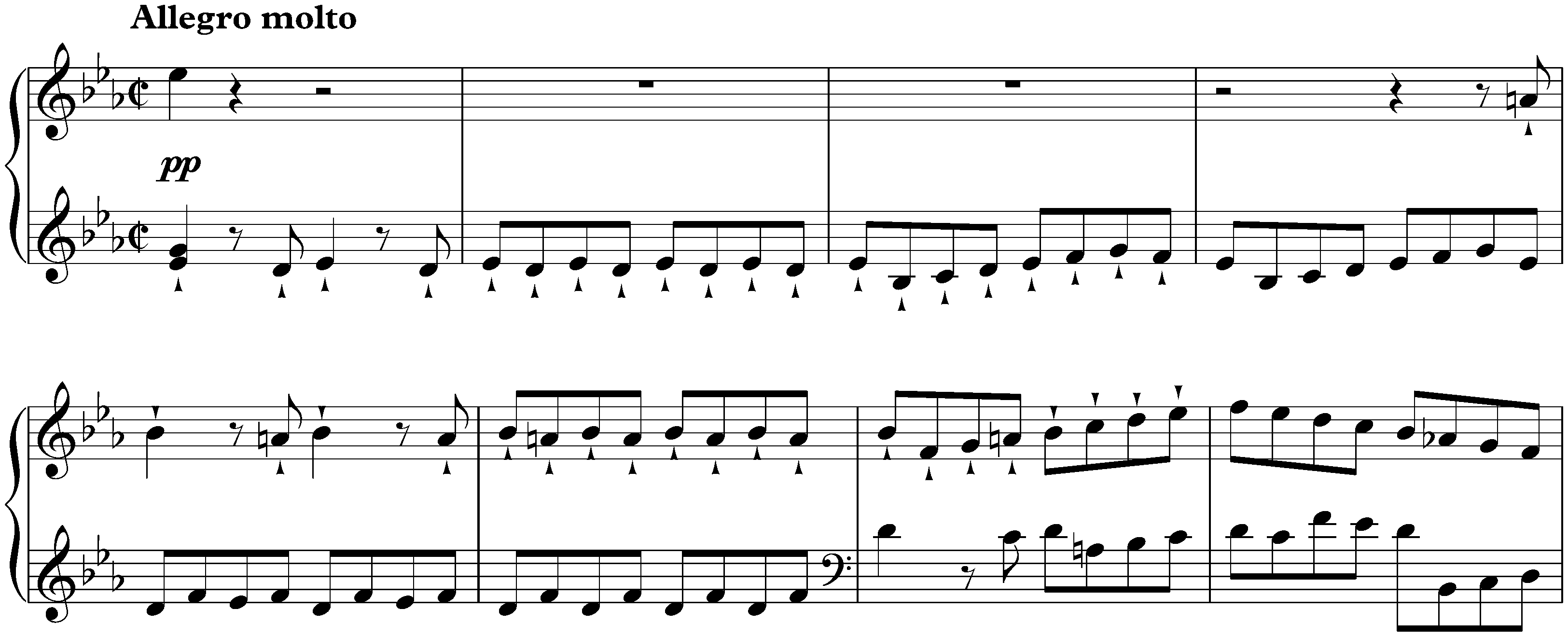 Die Geschöpfe des Prometheus, op. 43; 18. (16.) Finale: Allegretto – Allegro molto