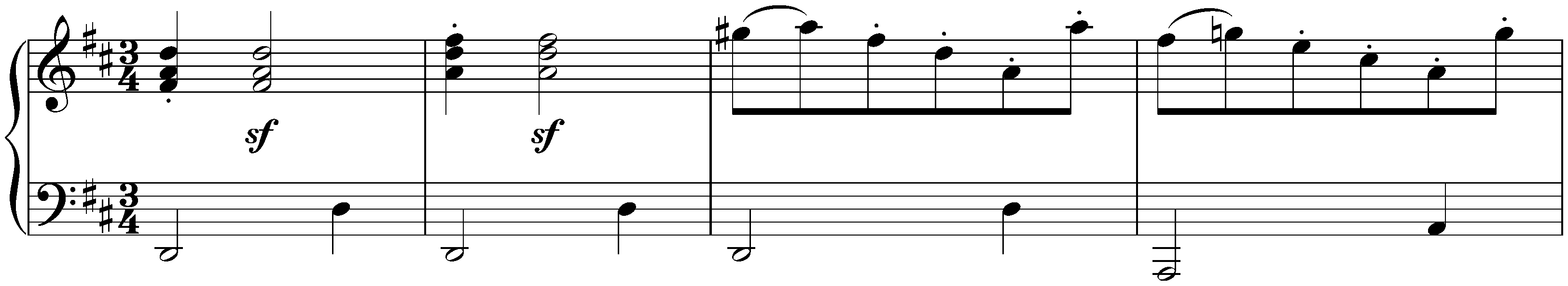 Seven ländlerische Tänze, WoO 11; 7. D major