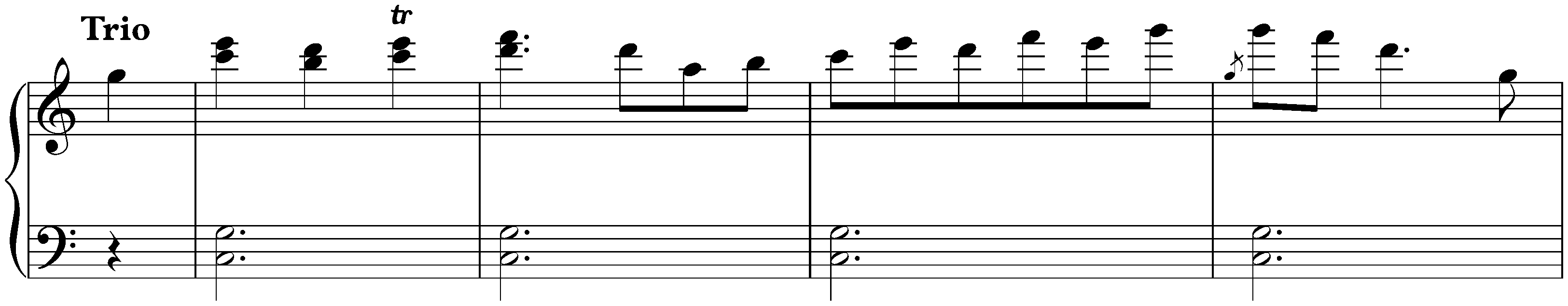 Minuet in C major, WoO 218