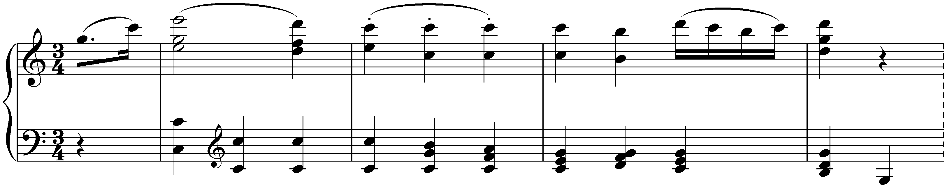 Six Minuets, WoO 10; 6. C major