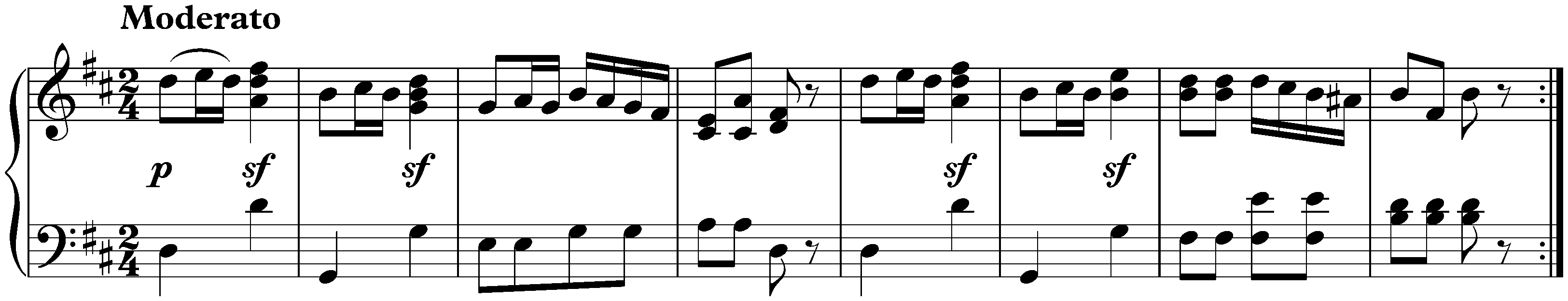 Musik zu einem Ritterballett, WoO 1; 2. Deutscher Gesang
