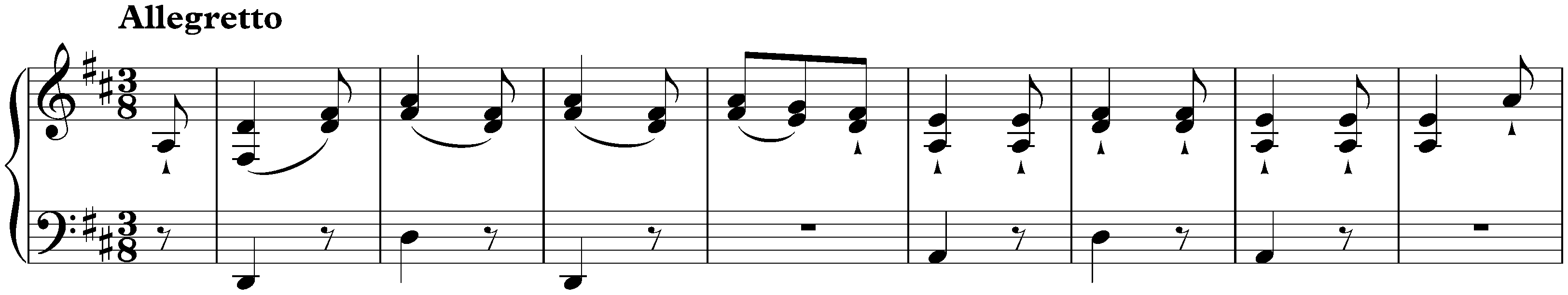 Musik zu einem Ritterballett, WoO 1; 3. Jagdlied