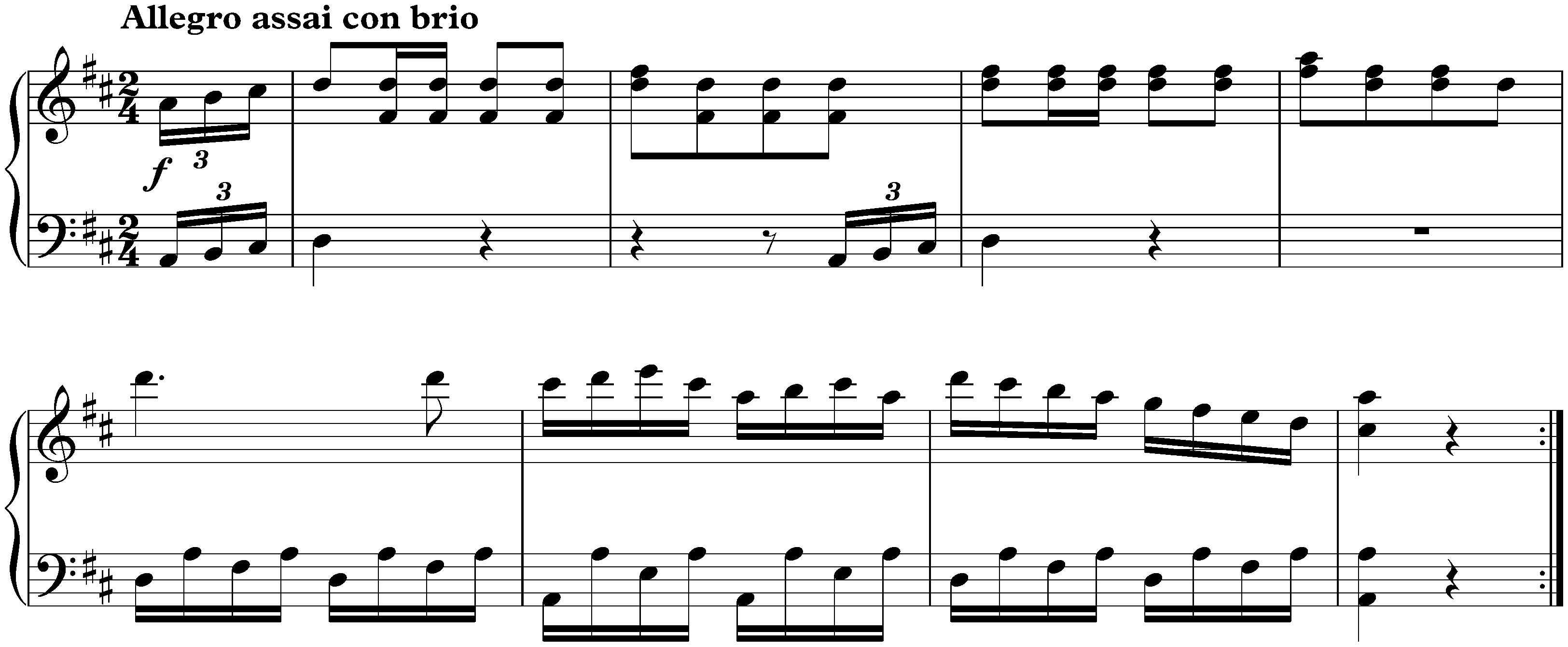 Musik zu einem Ritterballett, WoO 1; 5. Kriegslied