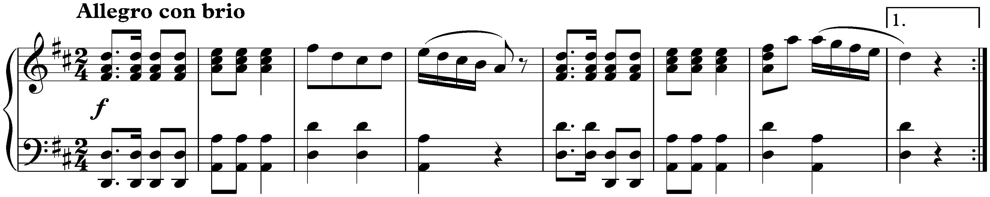 Musik zu einem Ritterballett, WoO 1; 6. Trinklied