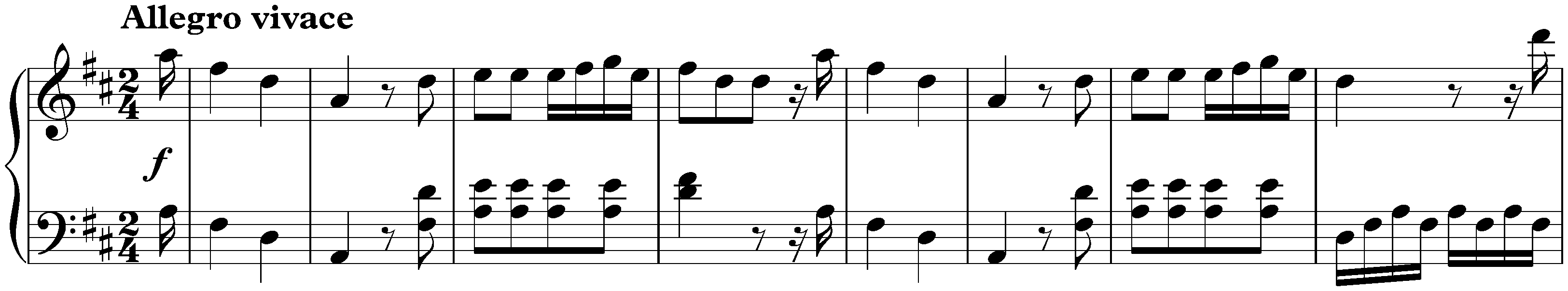 Musik zu einem Ritterballett, WoO 1; 8. Coda