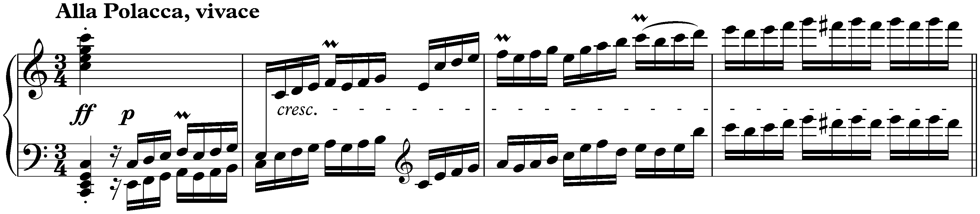 Polonaise in C major, op. 89