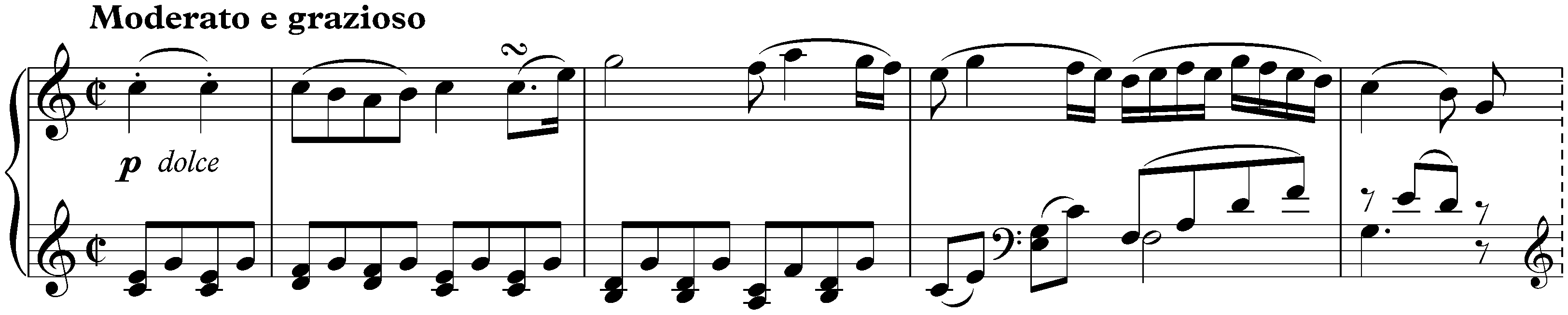 Two Rondos, op. 51; 1. C major