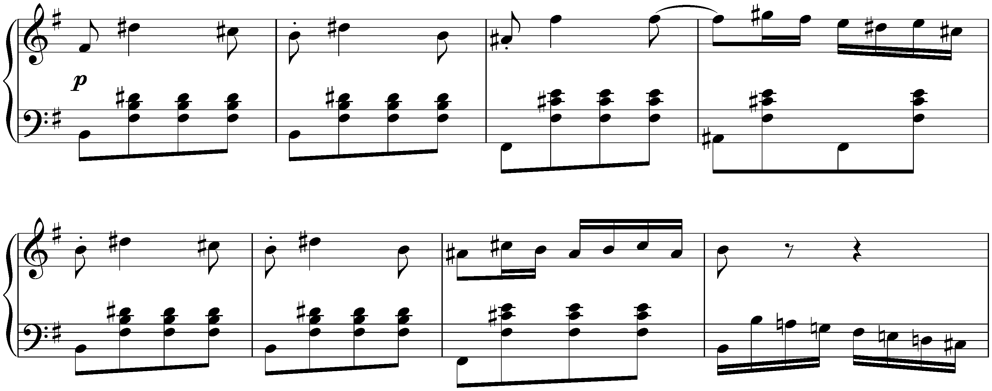 Sonata no. 16 in G major, op. 31 no. 1; 1. Allegro vivace