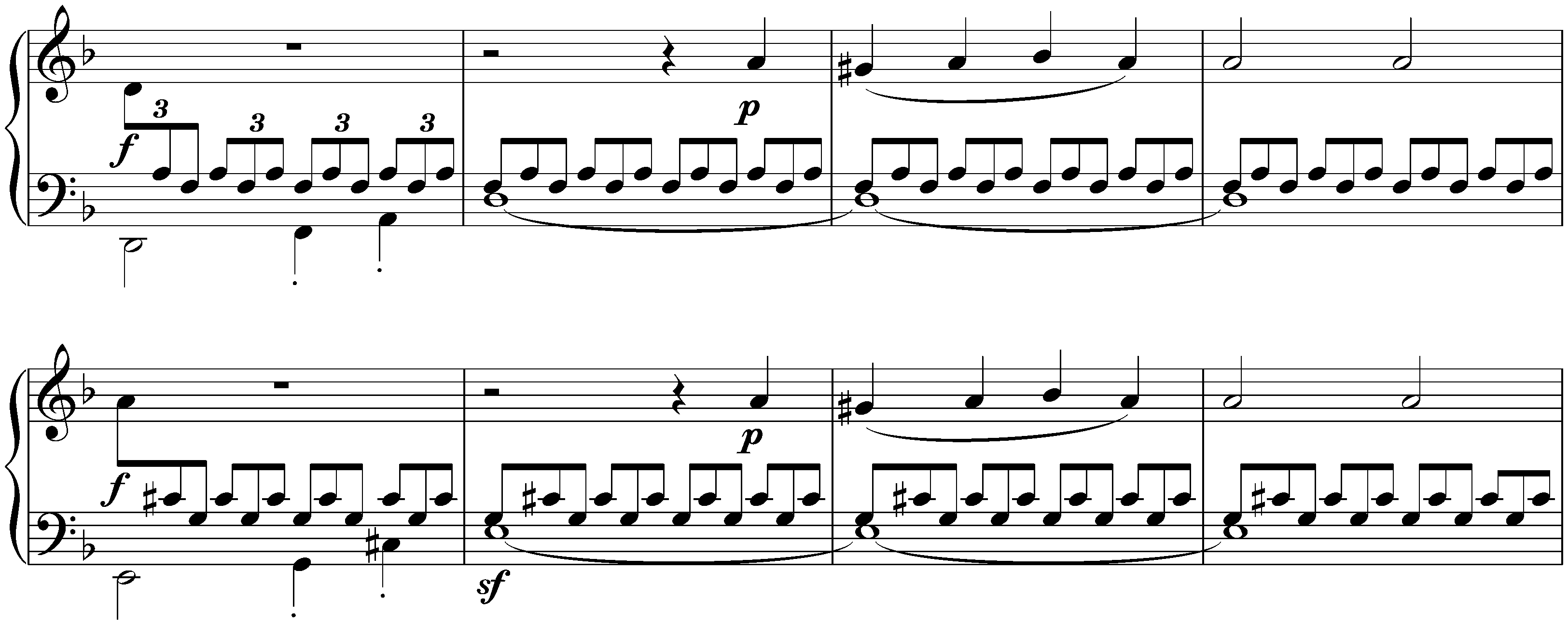 Sonata no. 17 in D minor, op. 31 no. 2; 1. Largo – Allegro
