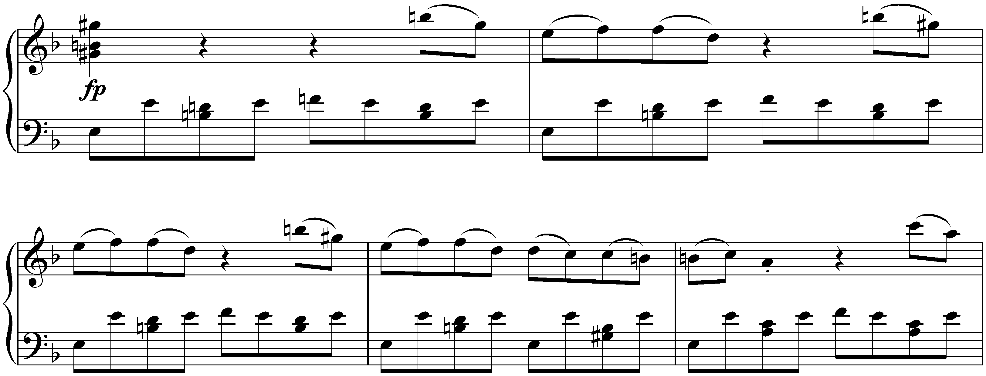 Sonata no. 17 in D minor, op. 31 no. 2; 1. Largo – Allegro