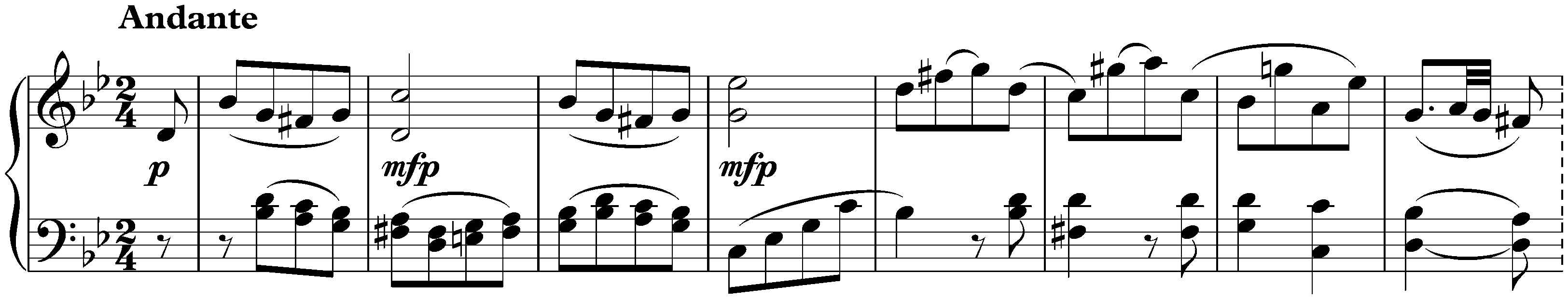 Sonata no. 19 in G minor, op. 49 no. 1; 1. Andante