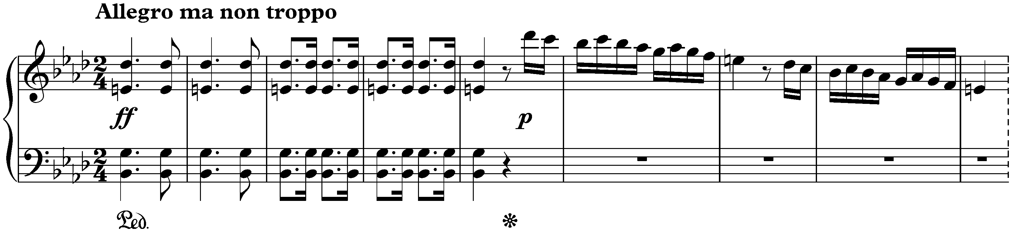 Sonata no. 23 in F minor, op. 57 (Appassionata); 3.