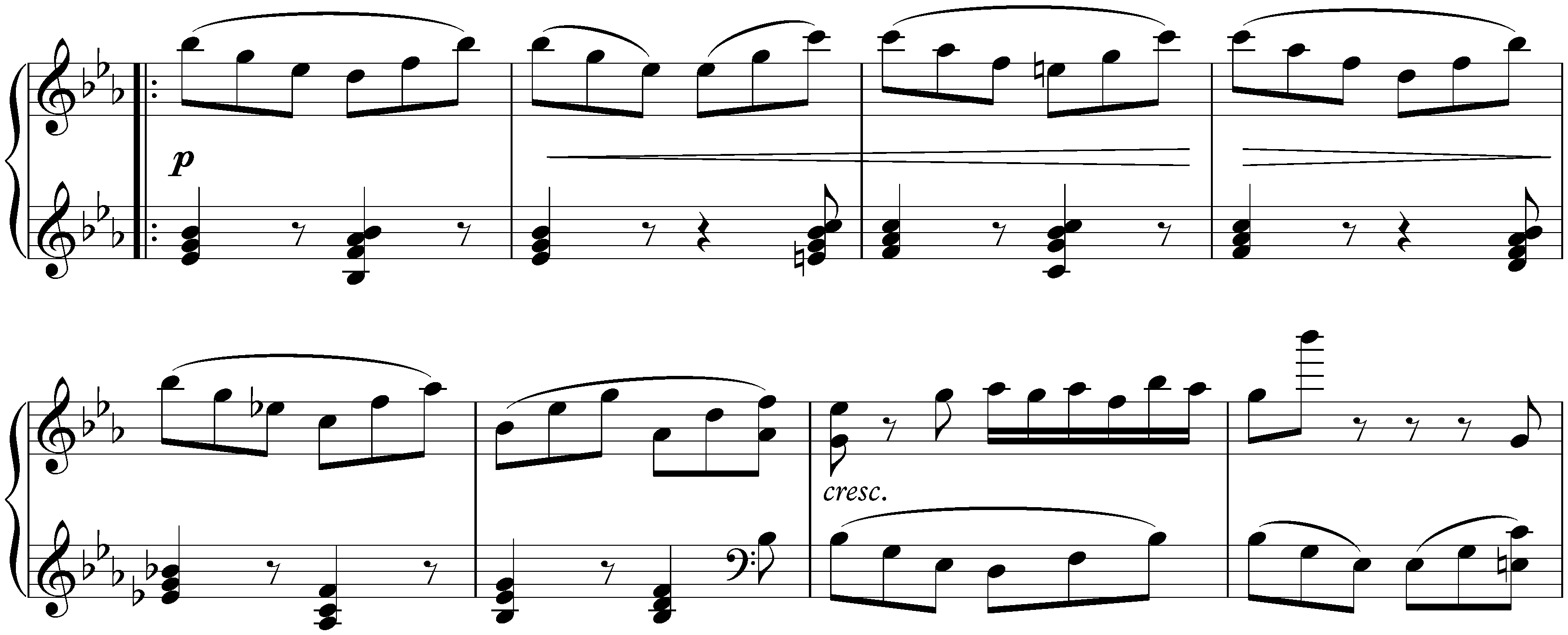 Sonata no. 26 in E-flat major, op. 81a (Les Adieux); 3. Das Wiedersehn (Le Retour): Vivacissimamente
