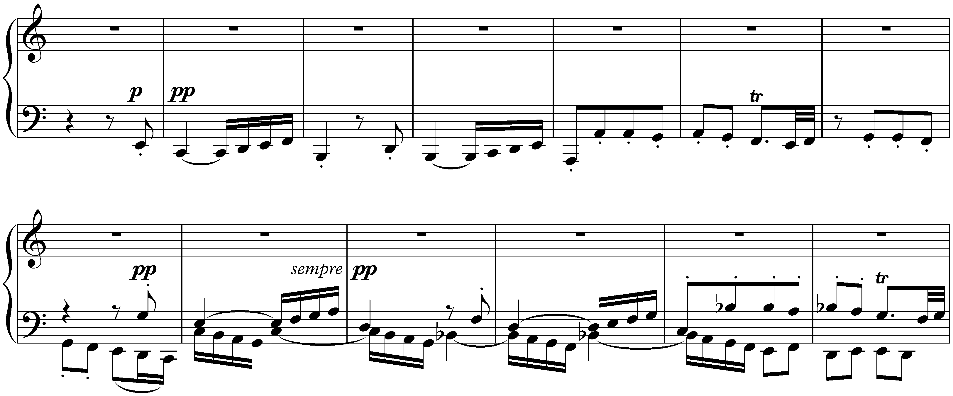 Sonata no. 28 in A major, op. 101; 4. Geschwind, doch nicht zu sehr, und mit Entschlossenheit