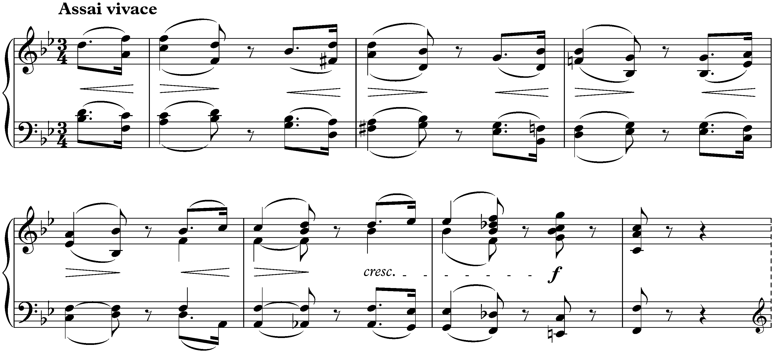 Sonata no. 29 in B-flat major, op. 106 (Hammerklavier); 2. Scherzo: Assai vivace