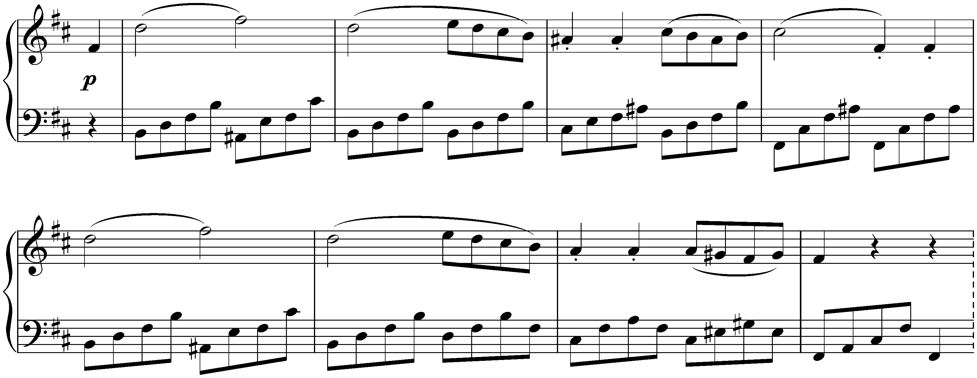 Sonata no. 7 in D major, op. 10 no. 3; 1. Presto