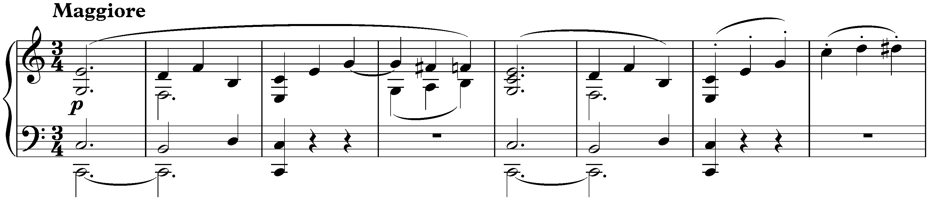 Sonata no. 9 in E major, op. 14 no. 1; 2. Allegretto