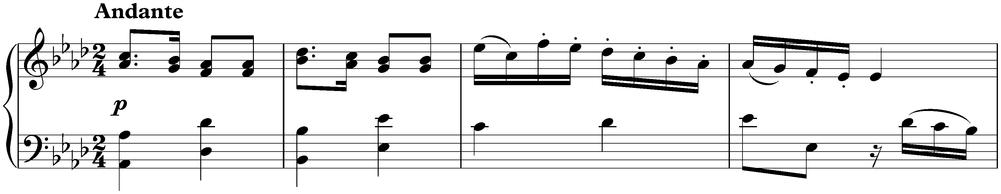 Sonata in F minor, WoO 47 no. 2; 2. Andante