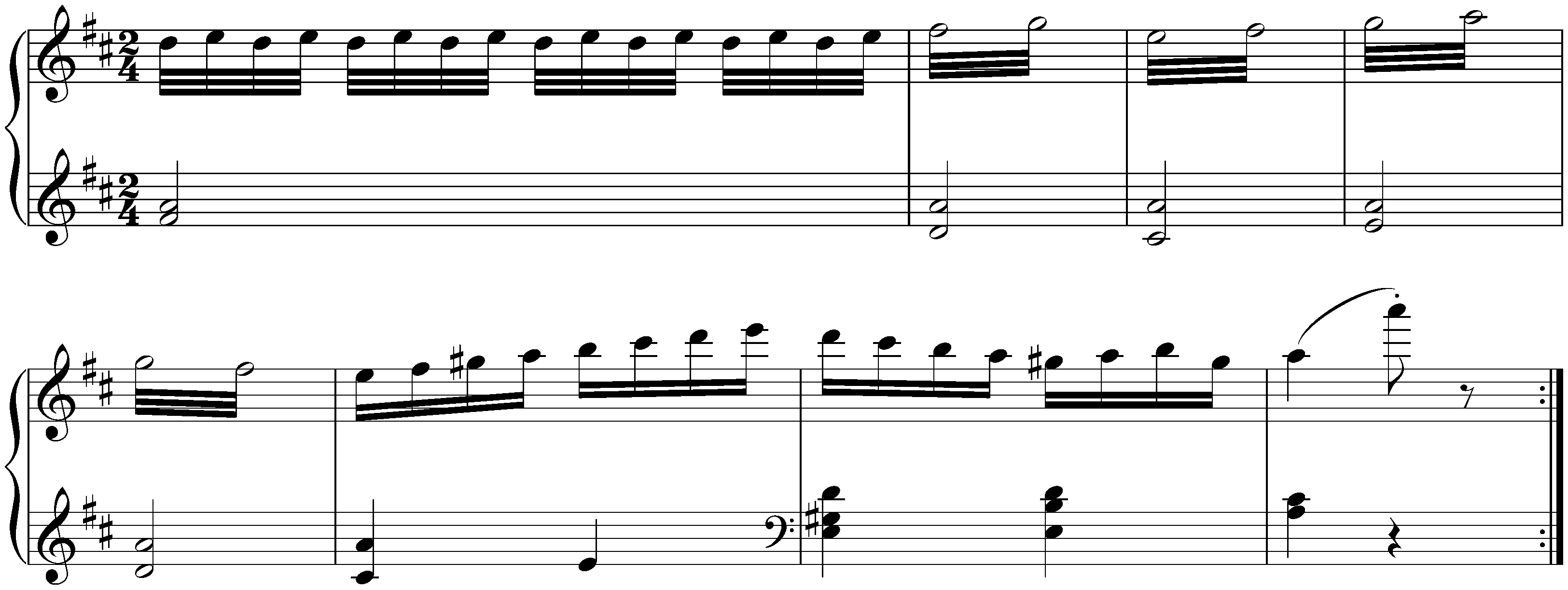 Etude in D major, Anh. Va/17 (Carl Czerny)
