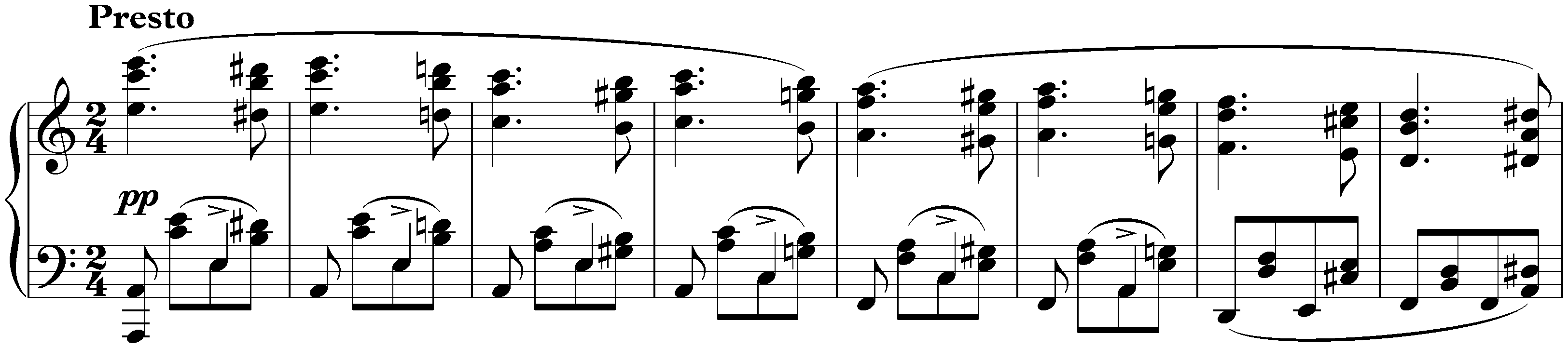 Hungarian Dances, WoO 1; 8. A minor