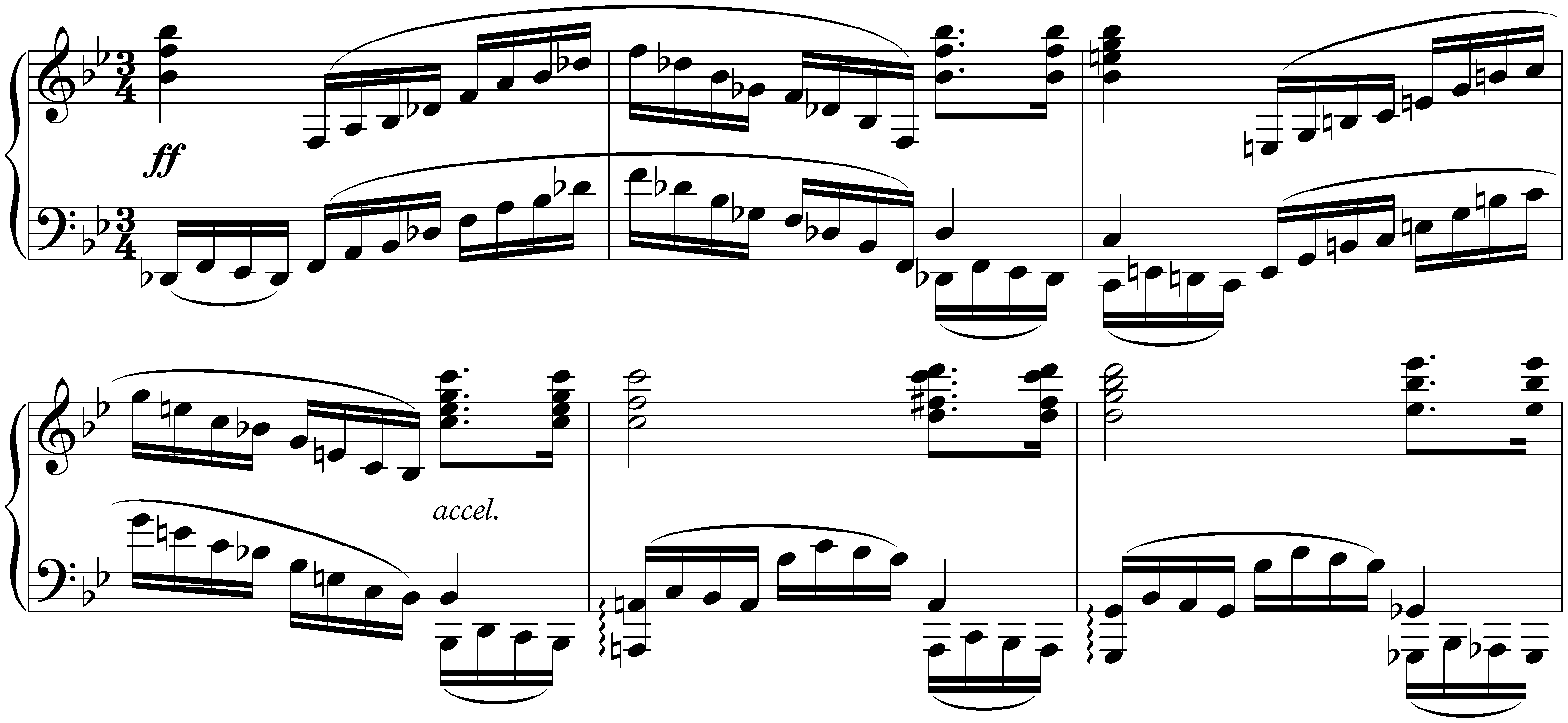 Piece in B-flat major, Anh. III/4