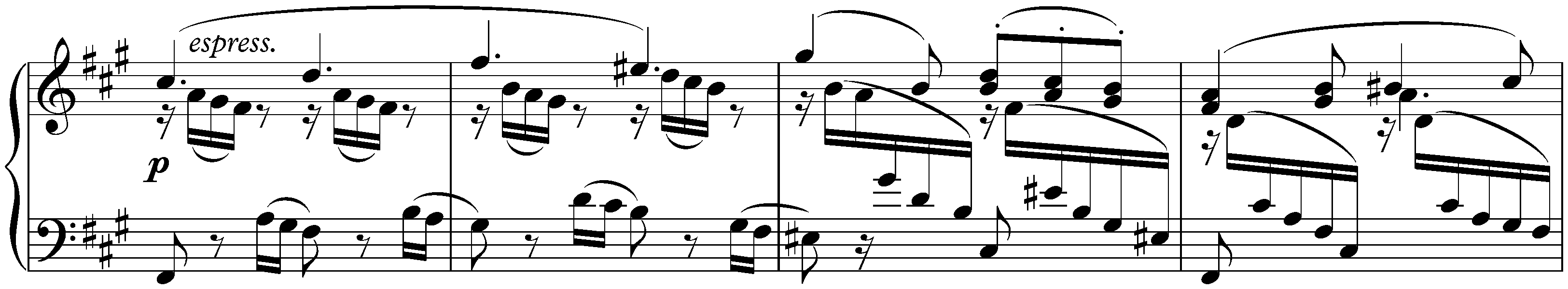 Eight Pieces, op. 76; 1. Capriccio in F-sharp minor