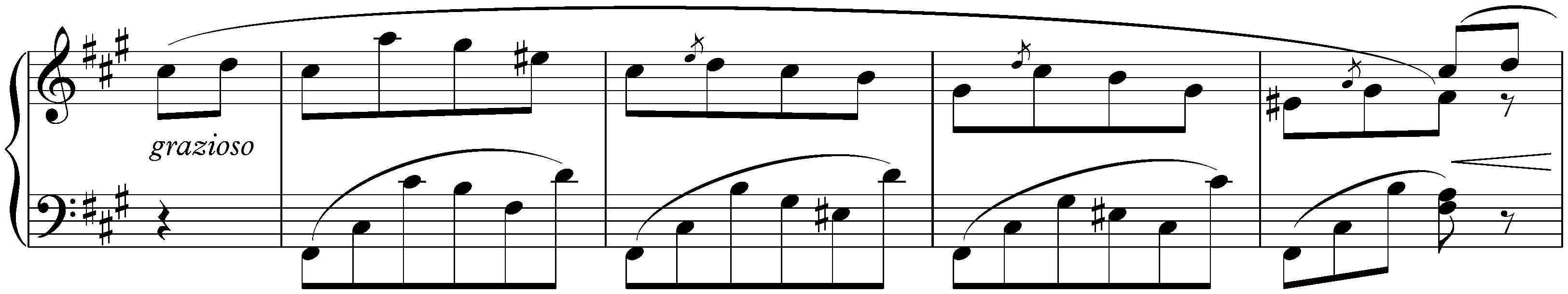 Eight Pieces, op. 76; 6. Intermezzo in A major
