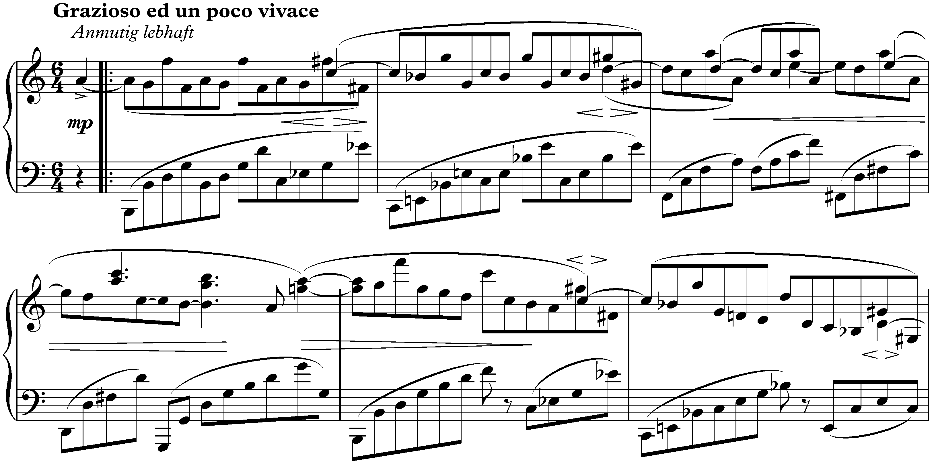 Eight Pieces, op. 76; 8. Capriccio in C major