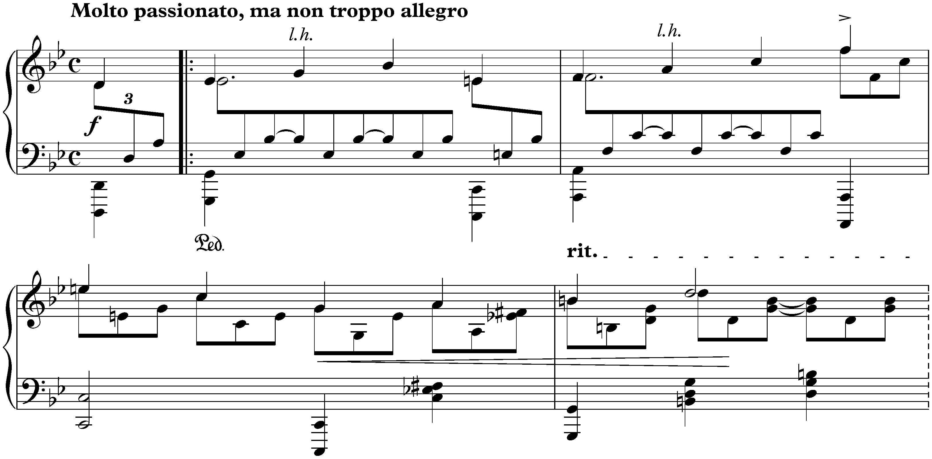 Two Rhapsodies, op. 79; 2. G minor