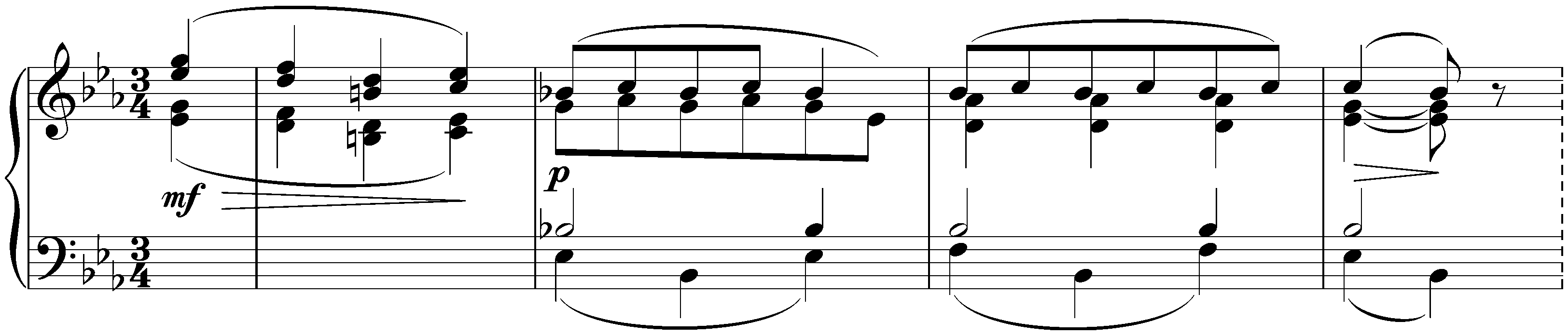 Four Ländler, Anh. Ia/6/17–20 (Franz Schubert); 17. E-flat major