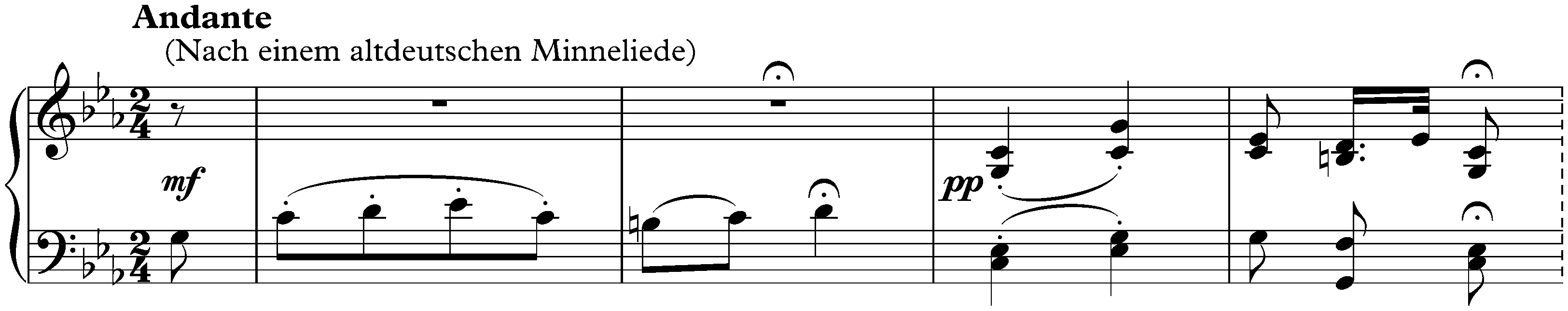 Sonata no. 1 in C major, op. 1; 2. Andante