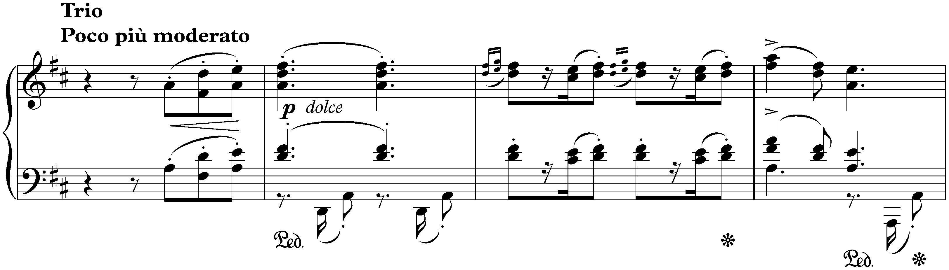 Sonata no. 2 in F-sharp minor, op. 2; 3. Scherzo: Allegro