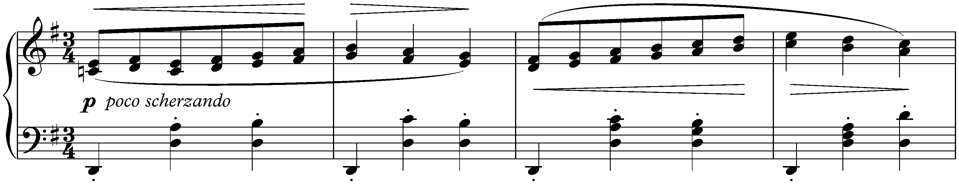 Sixteen Waltzes, op. 39; 10. G major