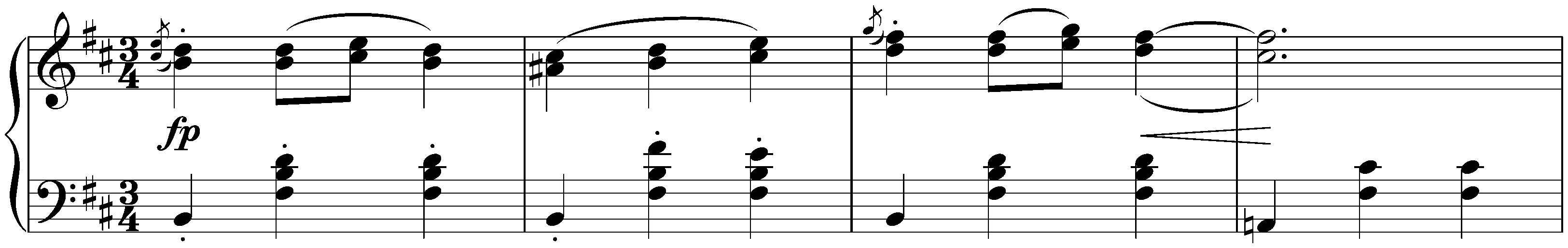 Sixteen Waltzes, op. 39; 11. B minor (simplified version)